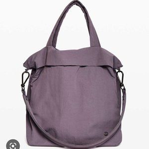 On my Level Tote - Graphite Purple (Dusty Purple)